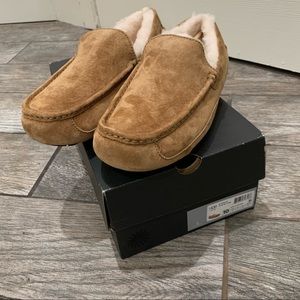 Men’s Tan UGG Ascot Slipper - Brand New
